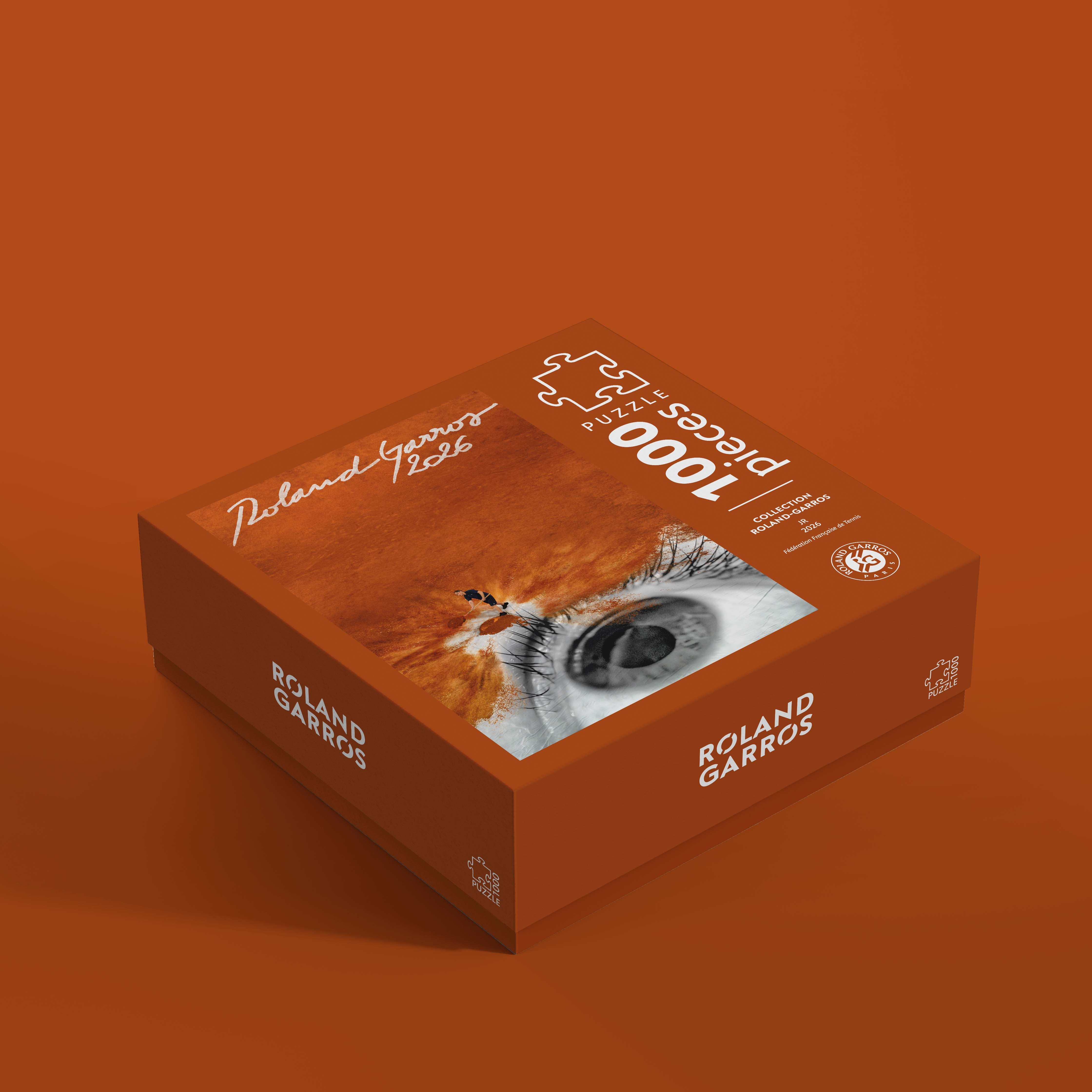 Puzzle Affiche Roland-Garros 2026 par JR (1000 pièces)