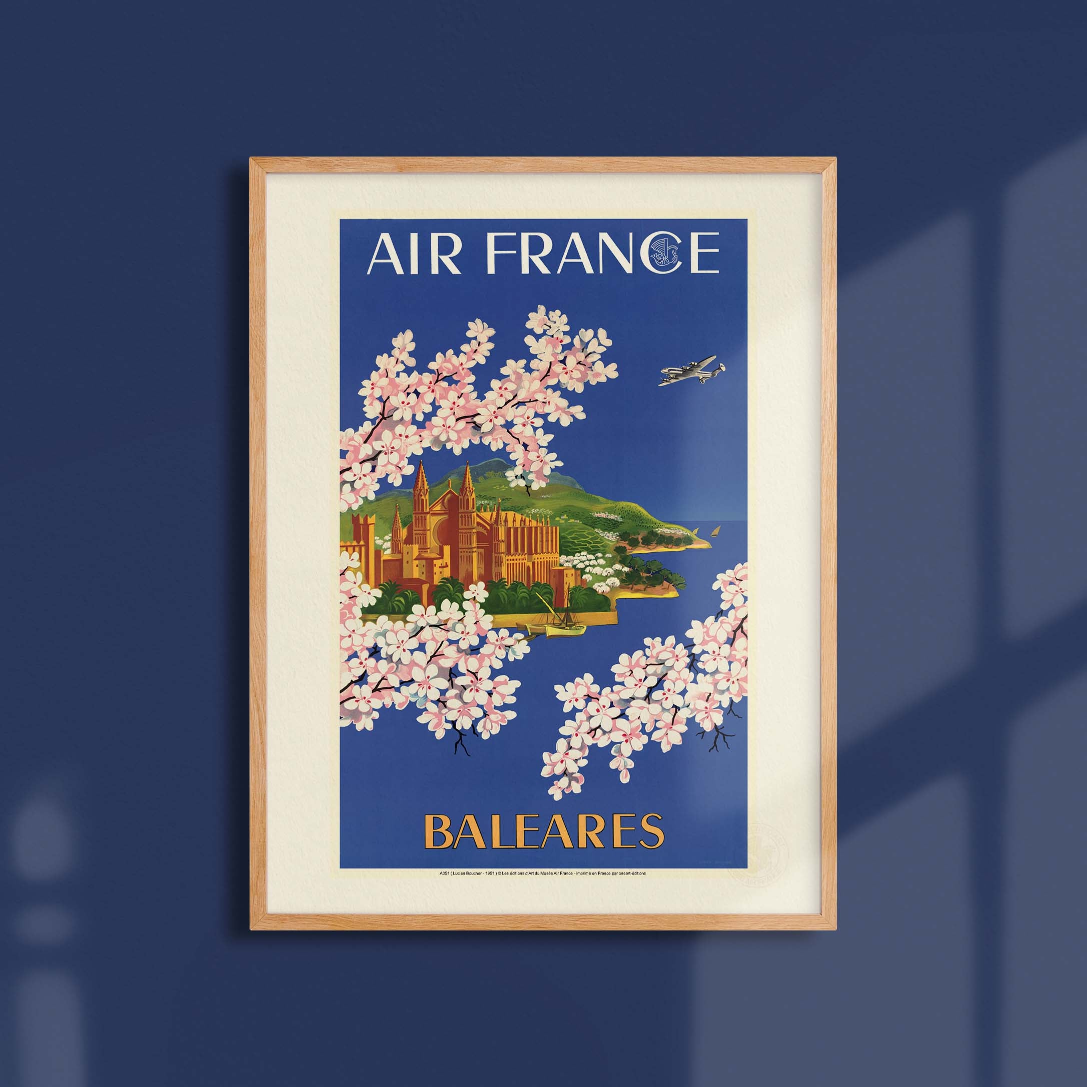 Affiche Air France - Baléares-oneart.fr