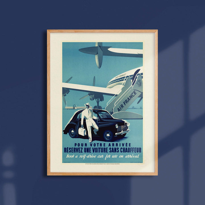 Affiche Air France - Pour votre arrivée