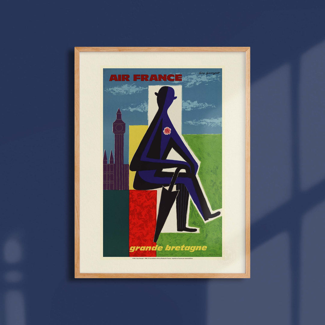 Air France poster - Great Britain