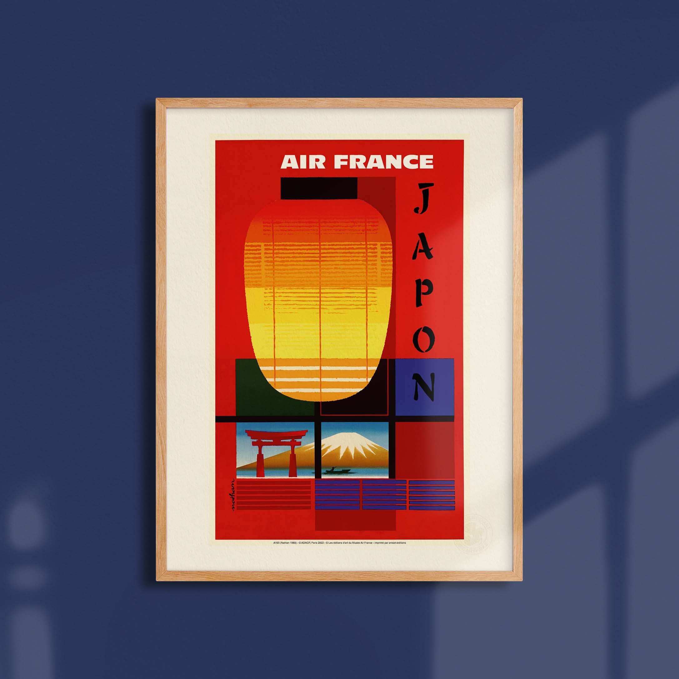 Affiche Air France - Japon-oneart.fr