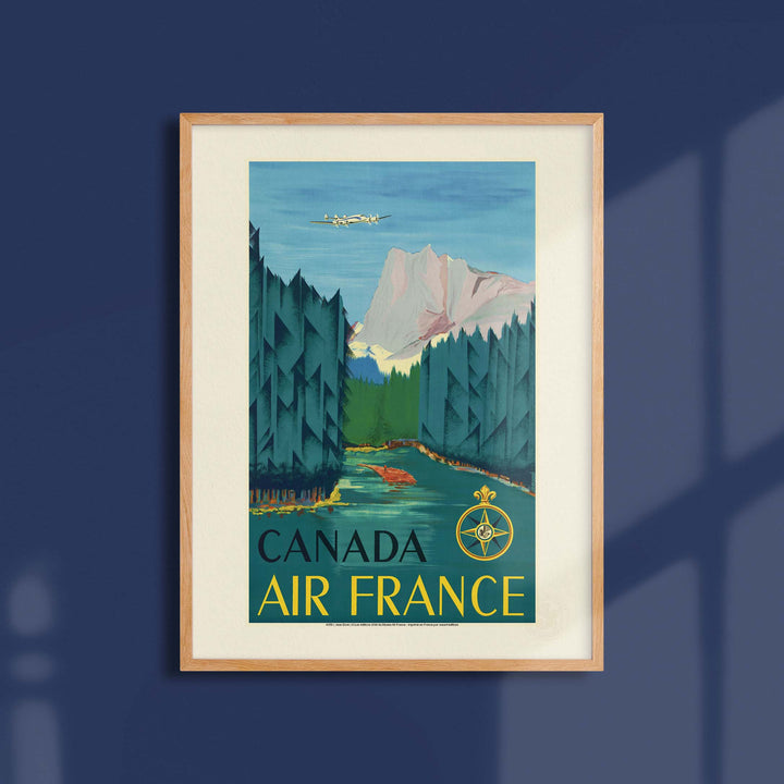 Affiche Air France - Canada