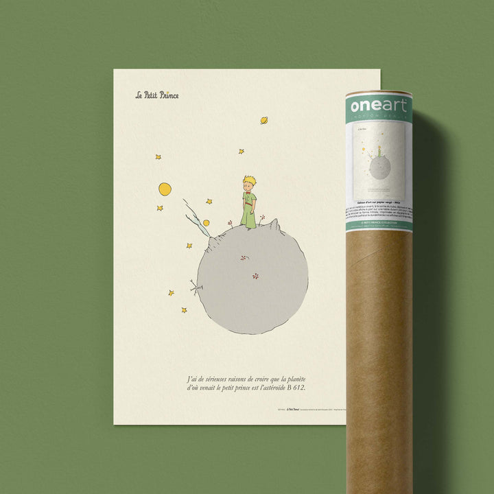 Poster The Little Prince - Asteroid B 612