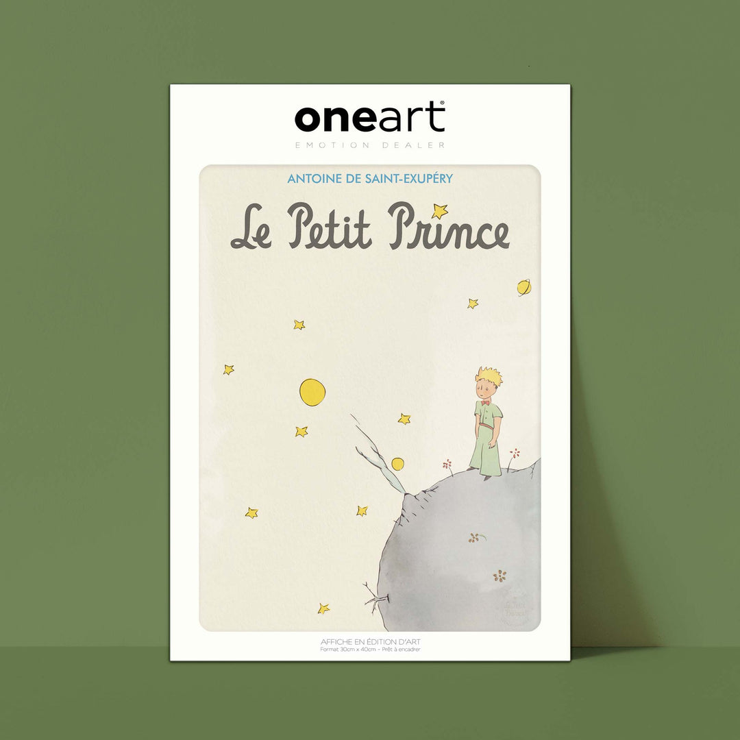 Affiche Le petit prince - Couverture français