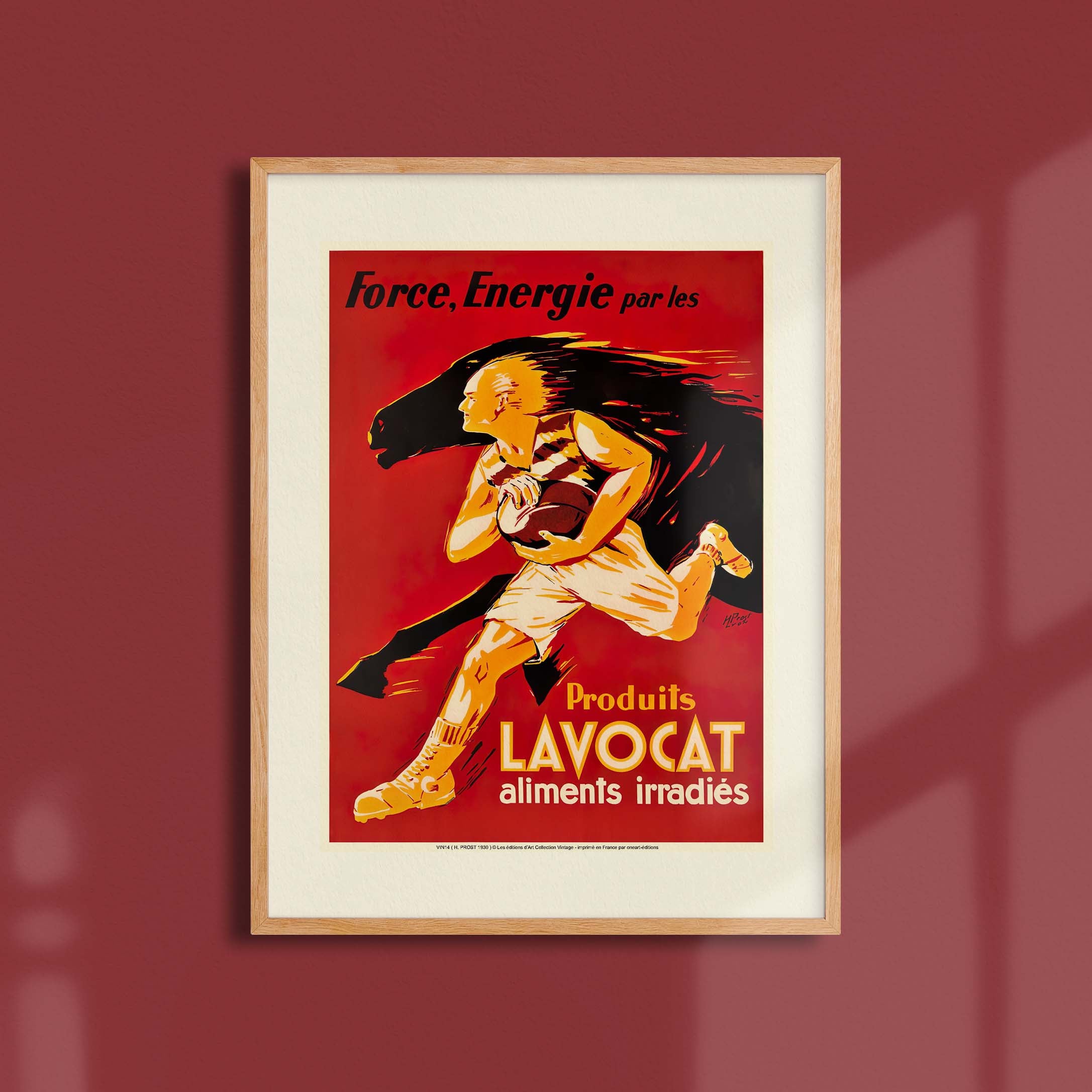 Affiche publicité vintage - Lavocat-oneart.fr