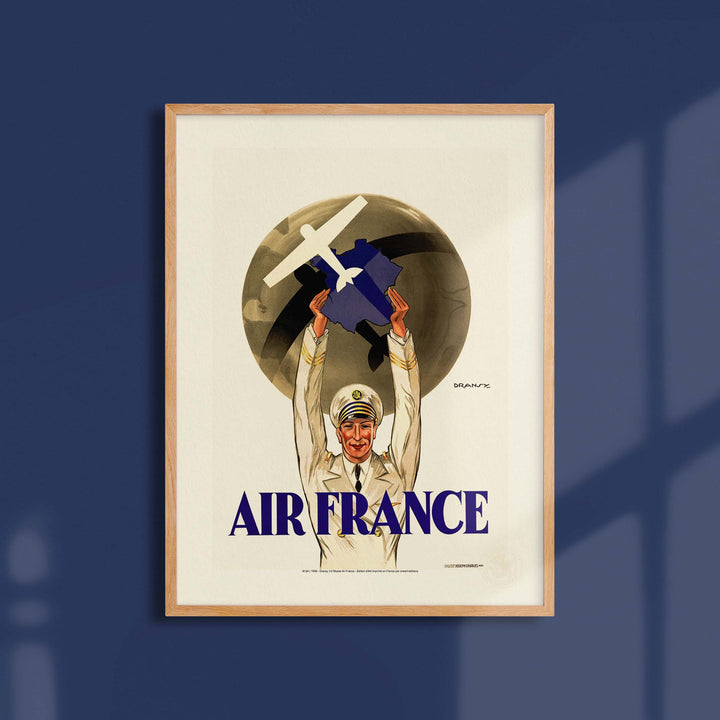 Affiche Air France - Première Affiche de la compagnie