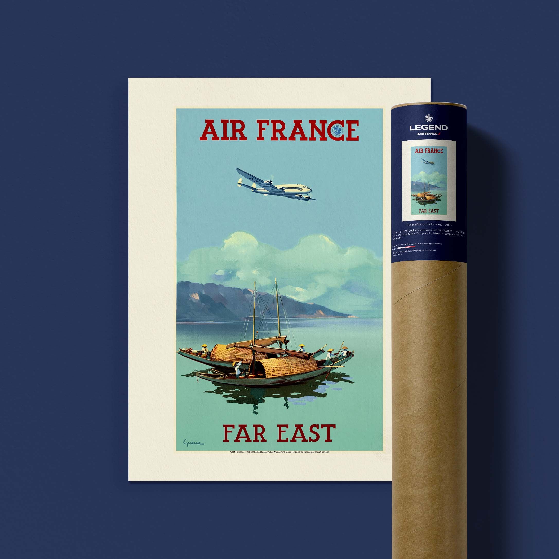 Affiche Air France - Extrême Orient-oneart.fr