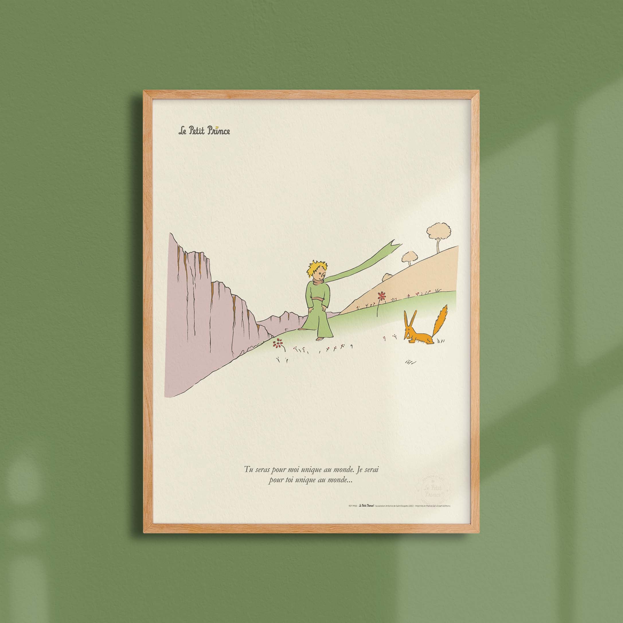 Affiche Le petit prince - Unique au monde-oneart.fr