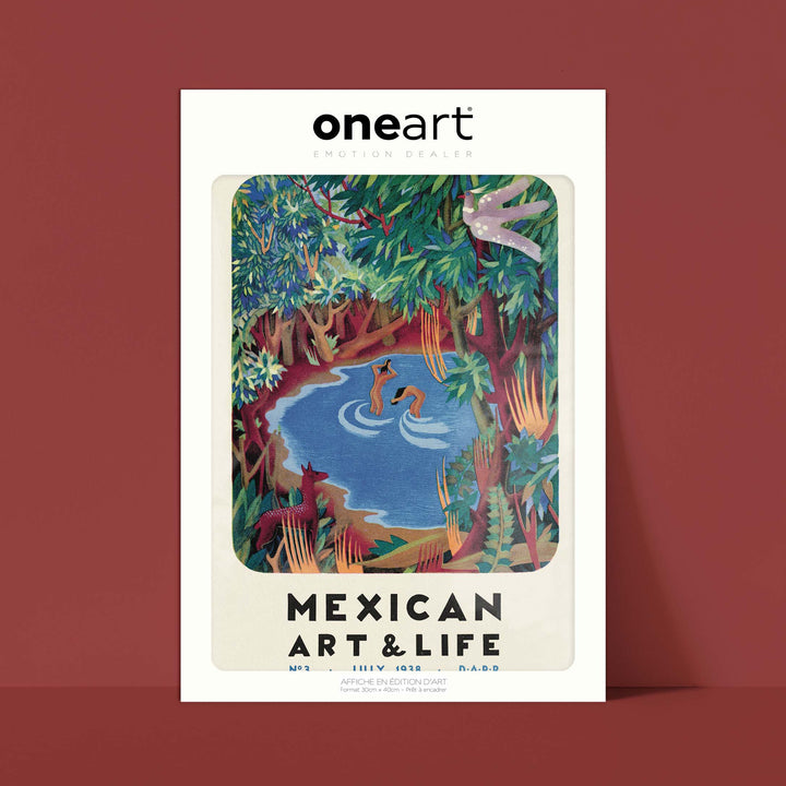 Affiche Mexican Art & Life -  N° 3