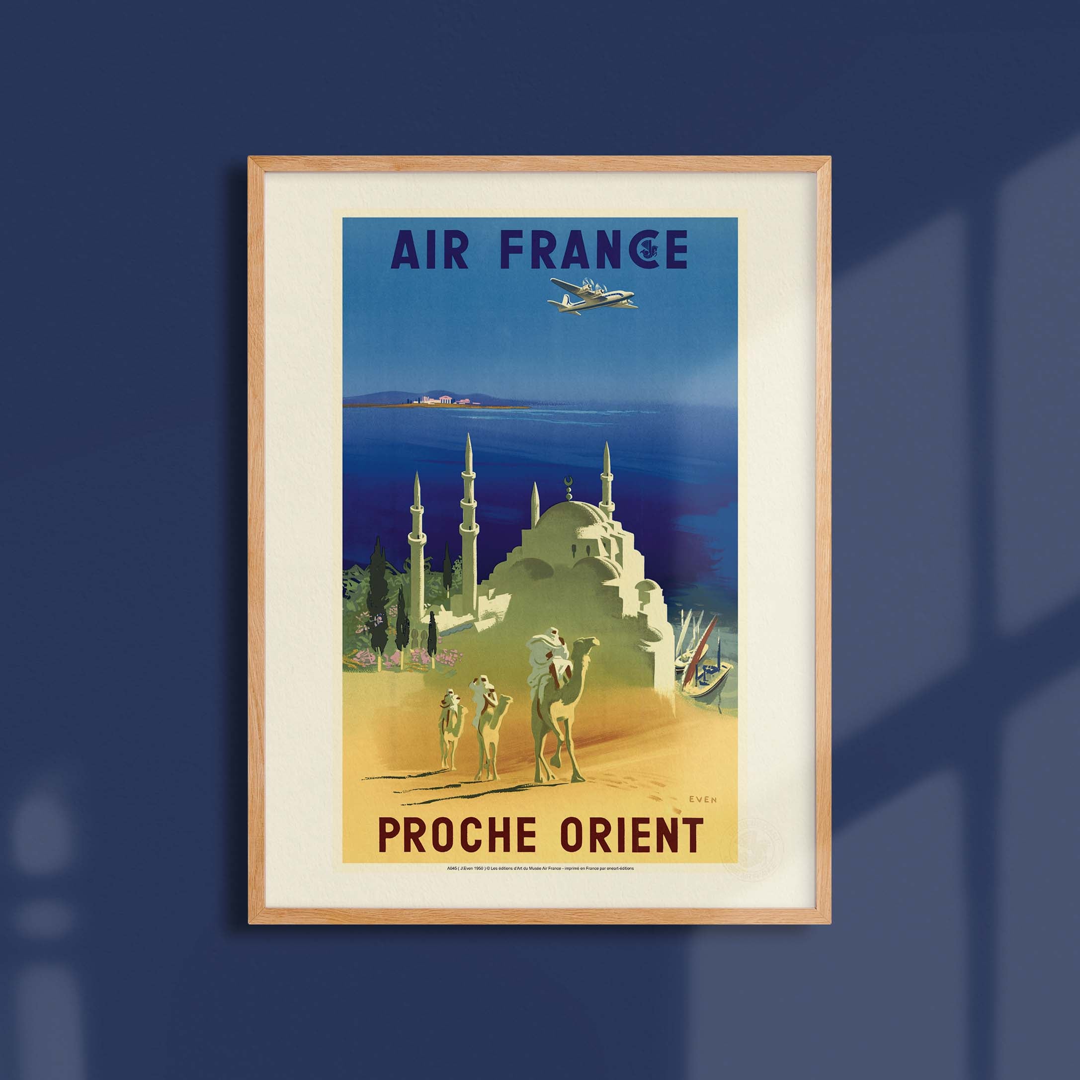 Affiche Air France - Proche Orient-oneart.fr