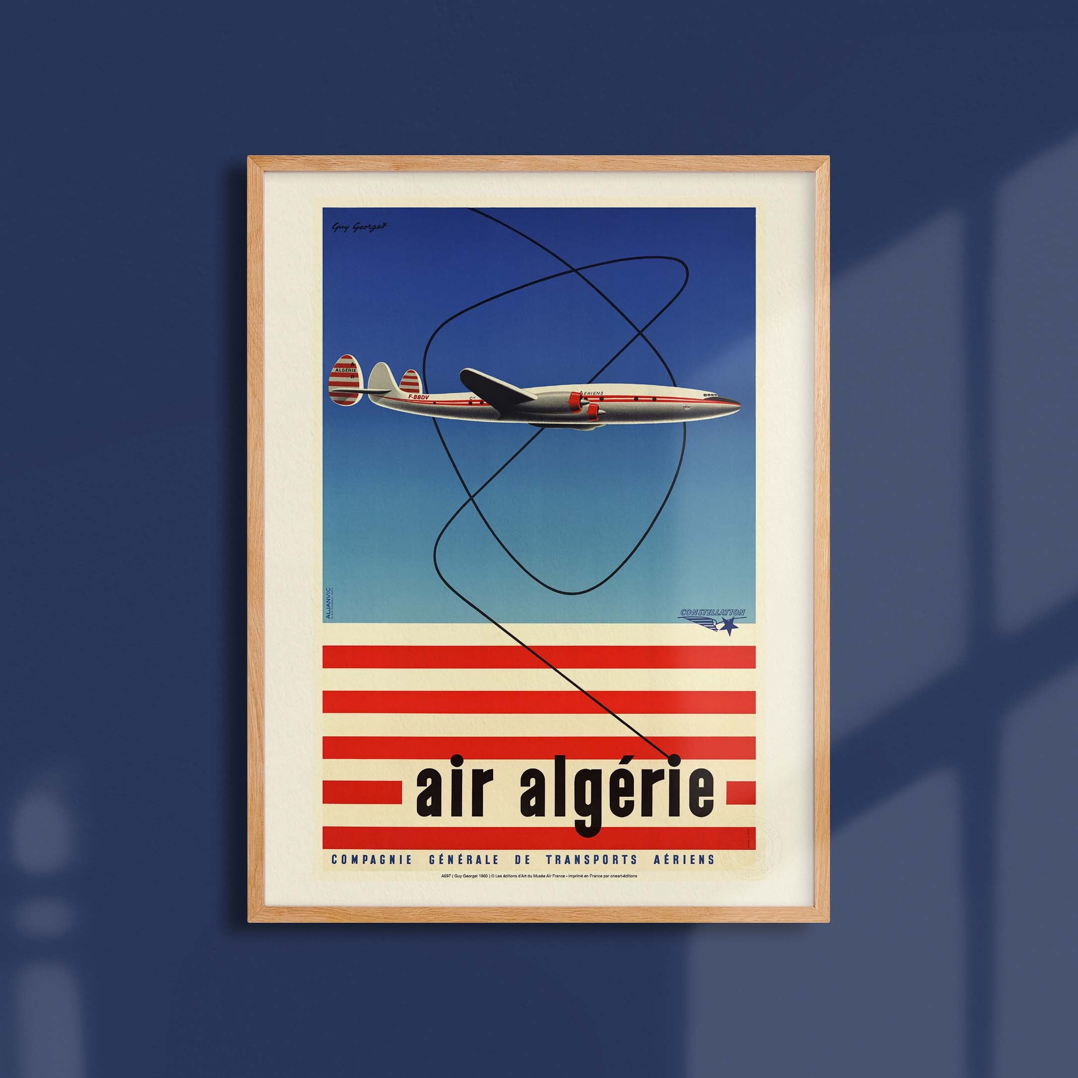 Affiche Air France - Air Algérie-oneart.fr