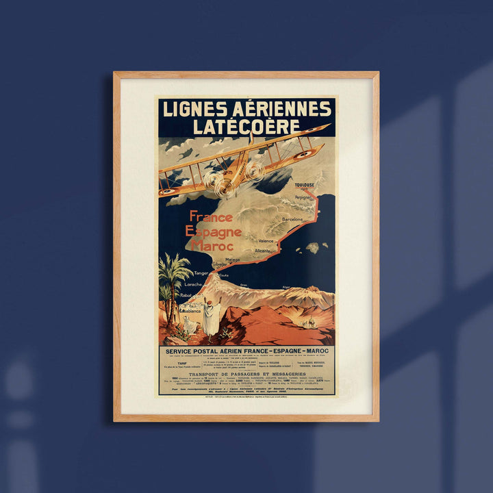 Affiche Air France - LATECOERE Affiche 1921