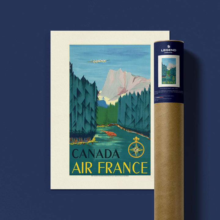 Affiche Air France - Canada