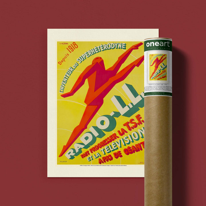 Vintage advertising poster - Radio.LL
