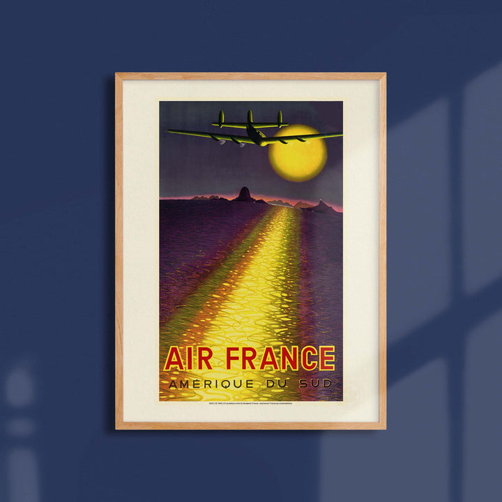 Affiche Air France - Amerique du Sud