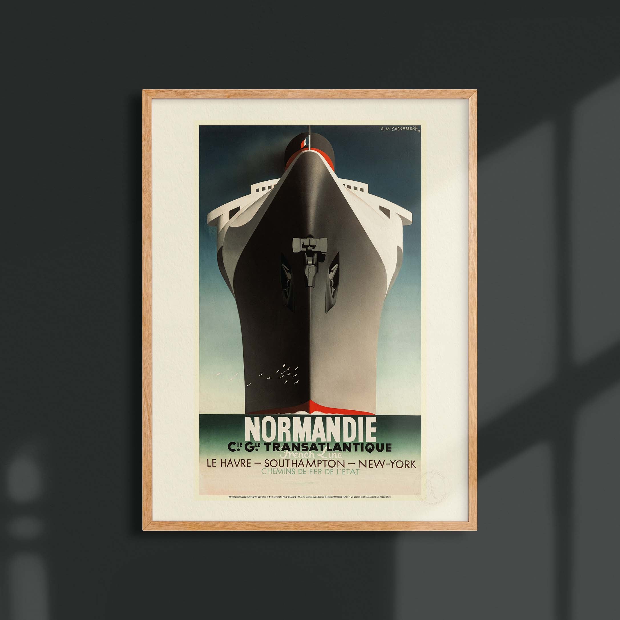 Affiche Cassandre - Normandie-oneart.fr