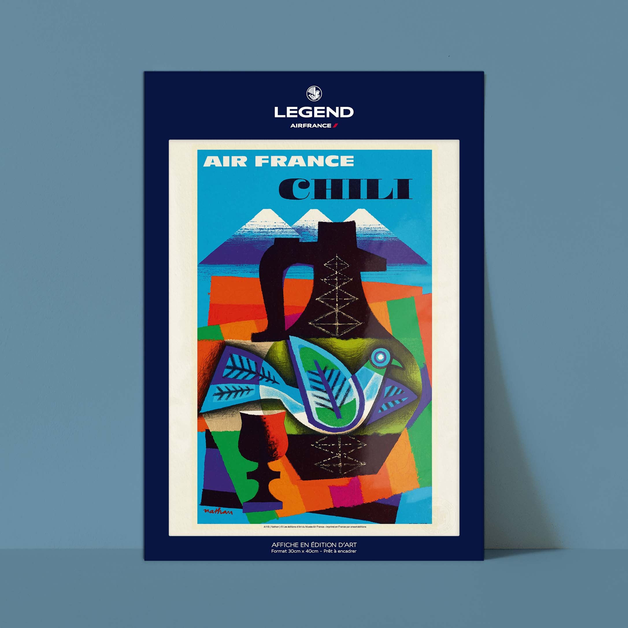 Affiche Air France - Chili-oneart.fr