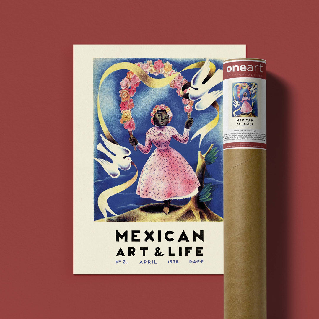 Affiche Mexican Art & Life -  N° 2