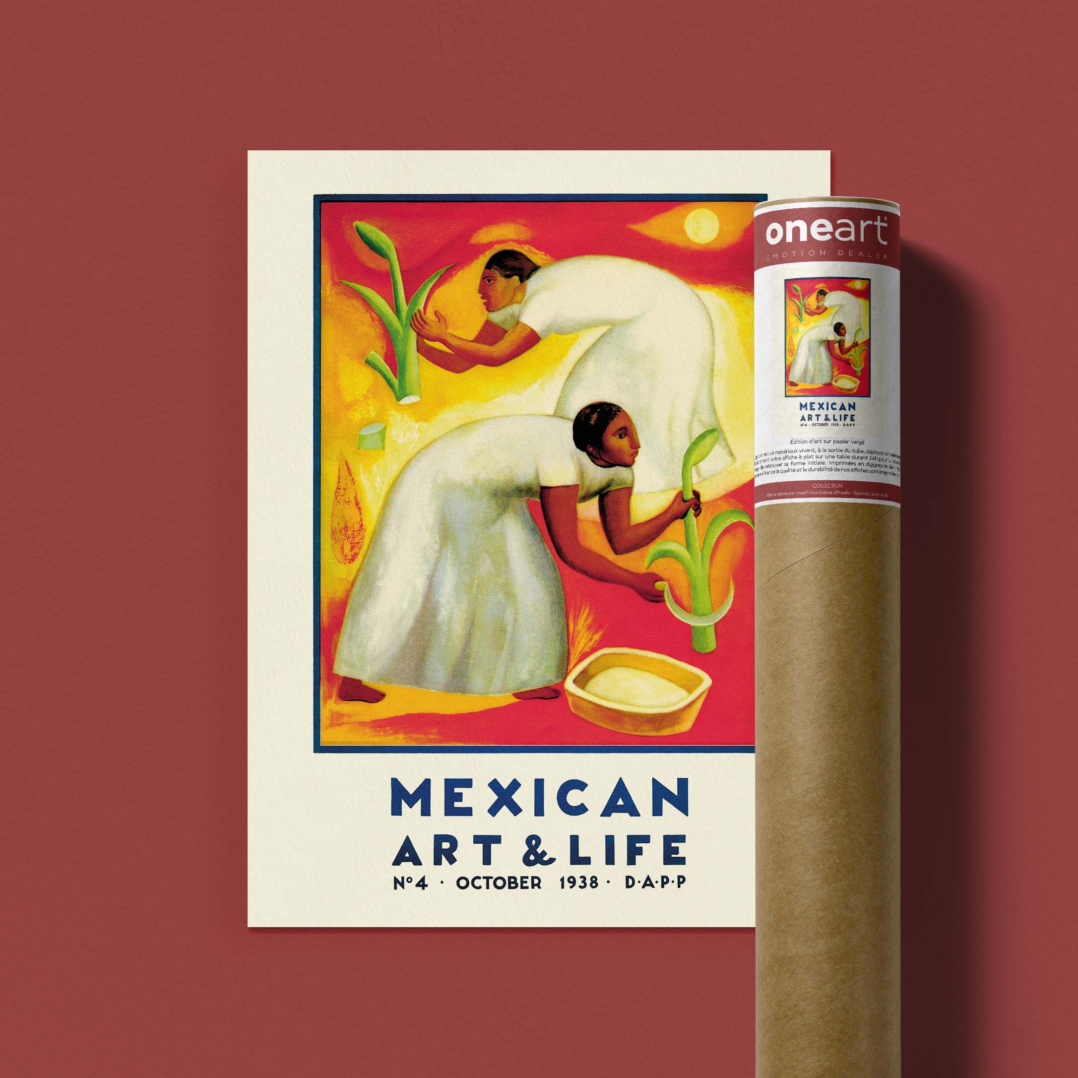 Affiche Mexican Art & Life - N° 4-oneart.fr