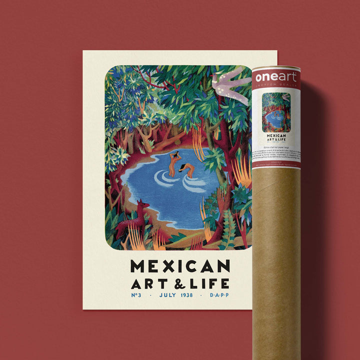 Affiche Mexican Art & Life -  N° 3