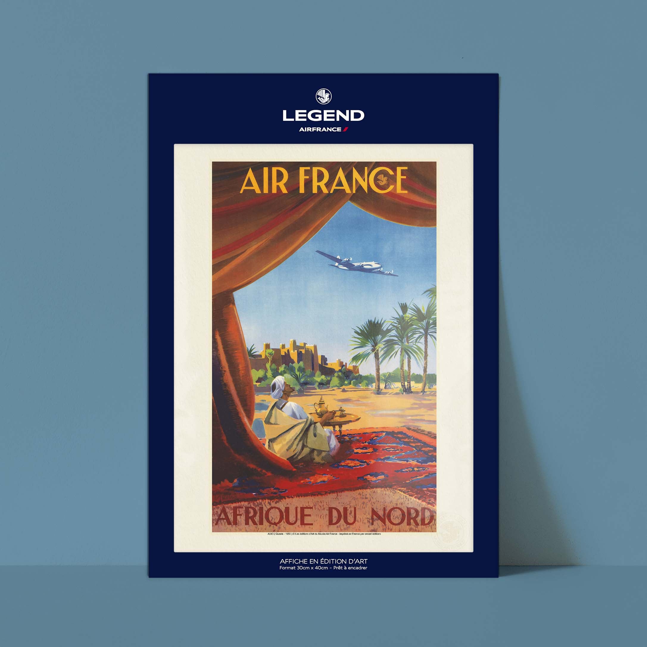 Affiche Air France - Afrique du Nord-oneart.fr