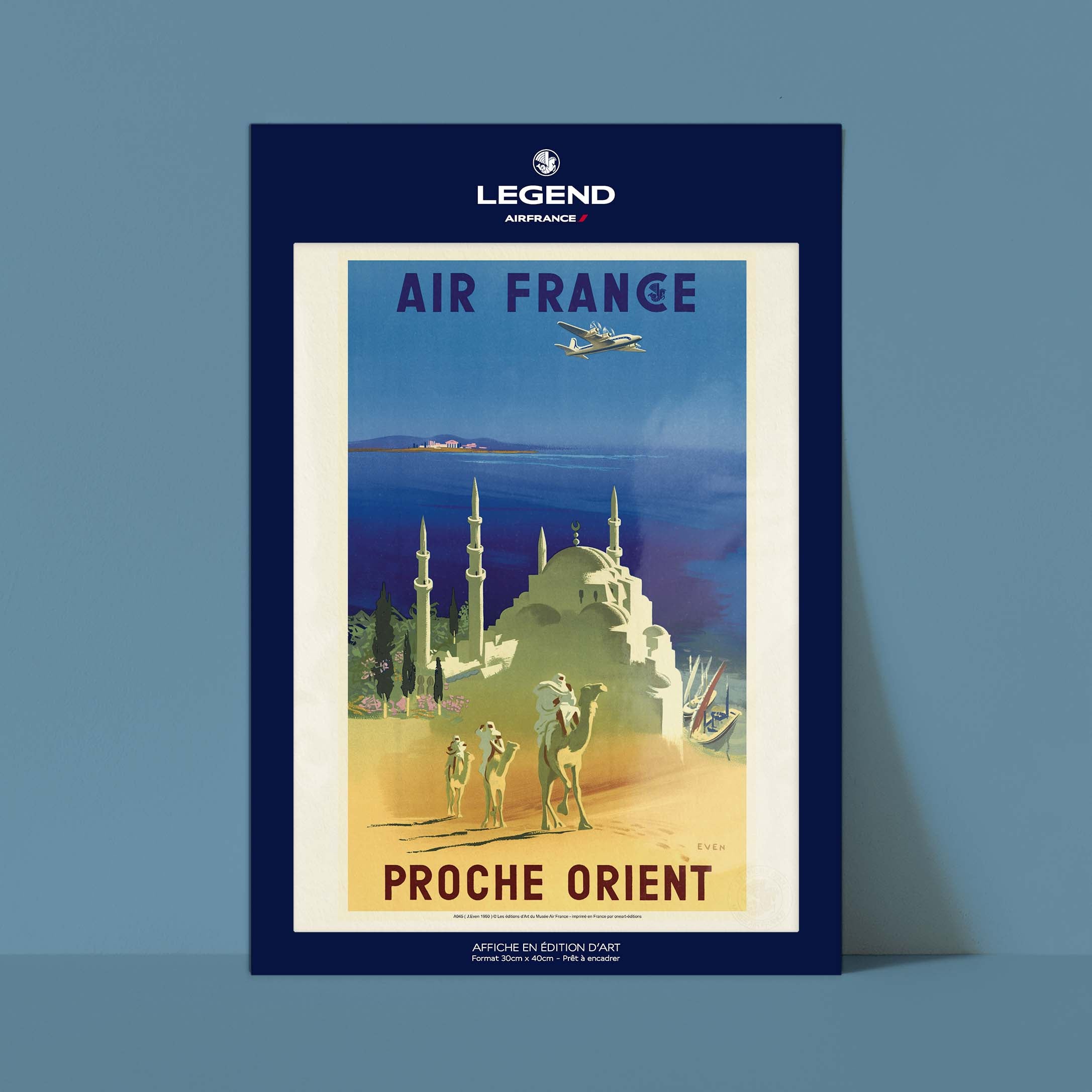 Affiche Air France - Proche Orient-oneart.fr