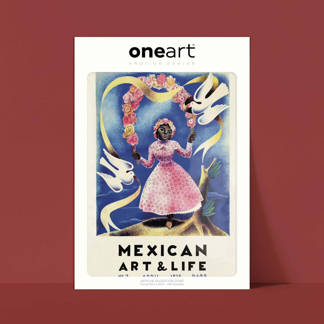 Affiche Mexican Art & Life -  N° 2