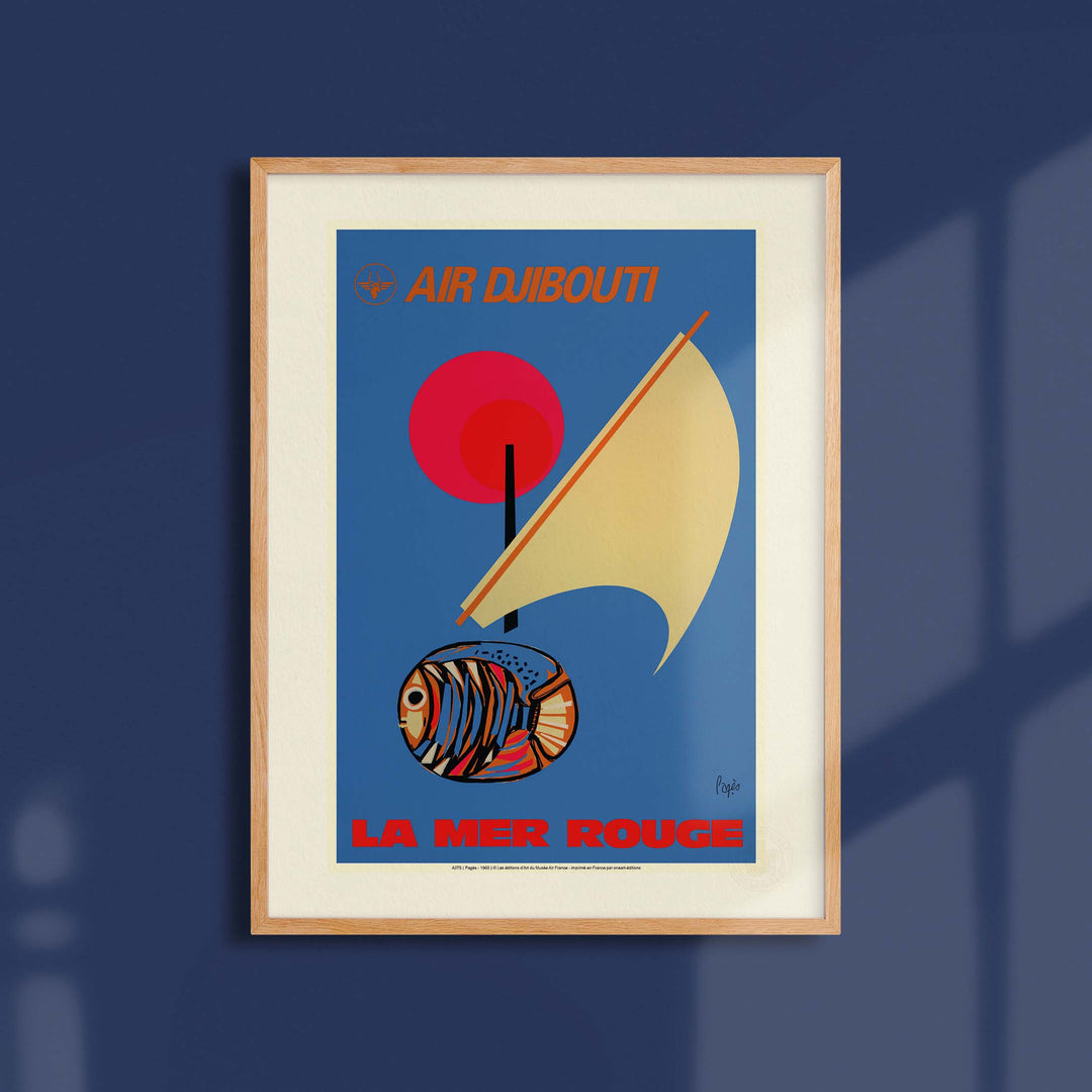 Air France Poster - The Red Sea