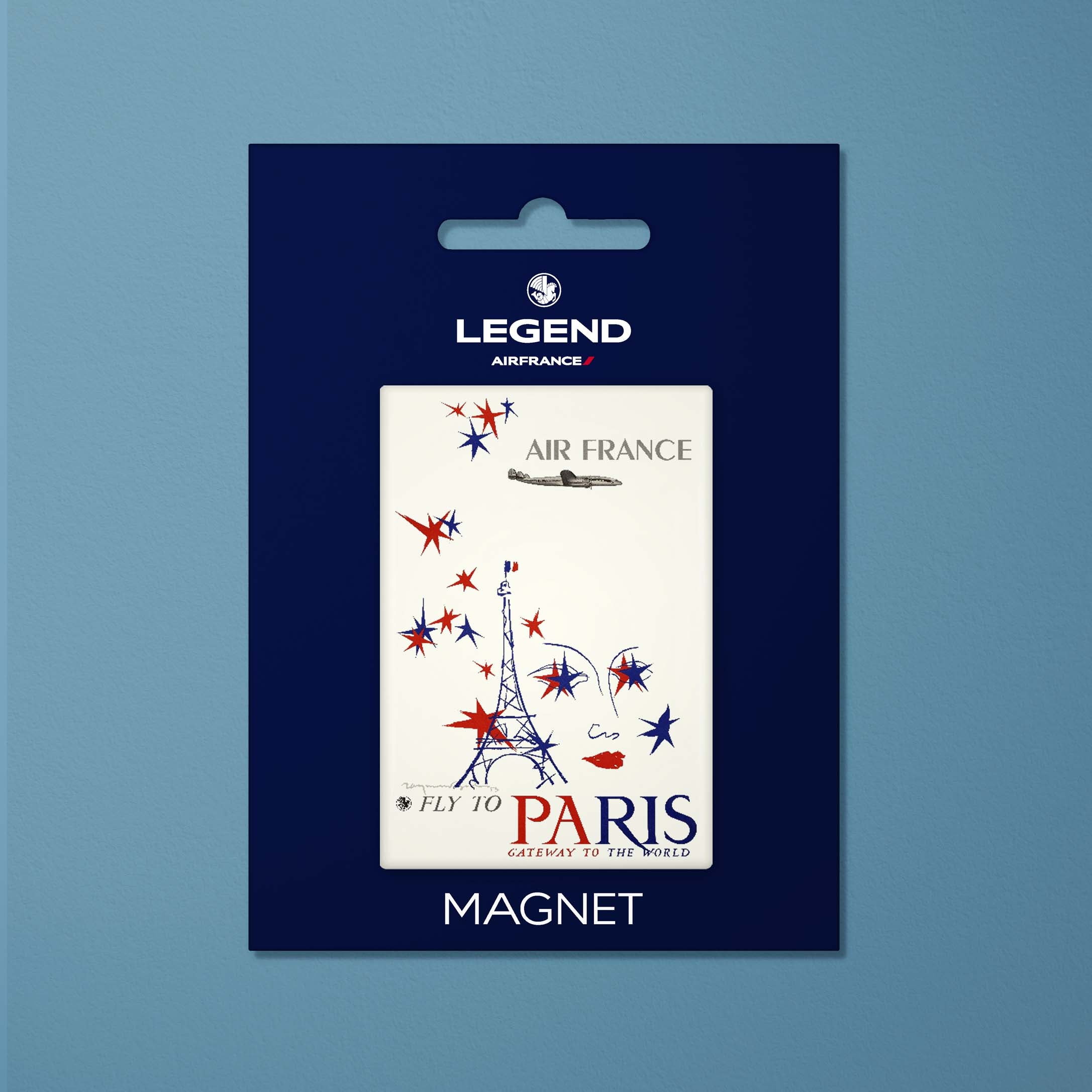 Magnet Air France Legend Fly to Paris, gateway to the world