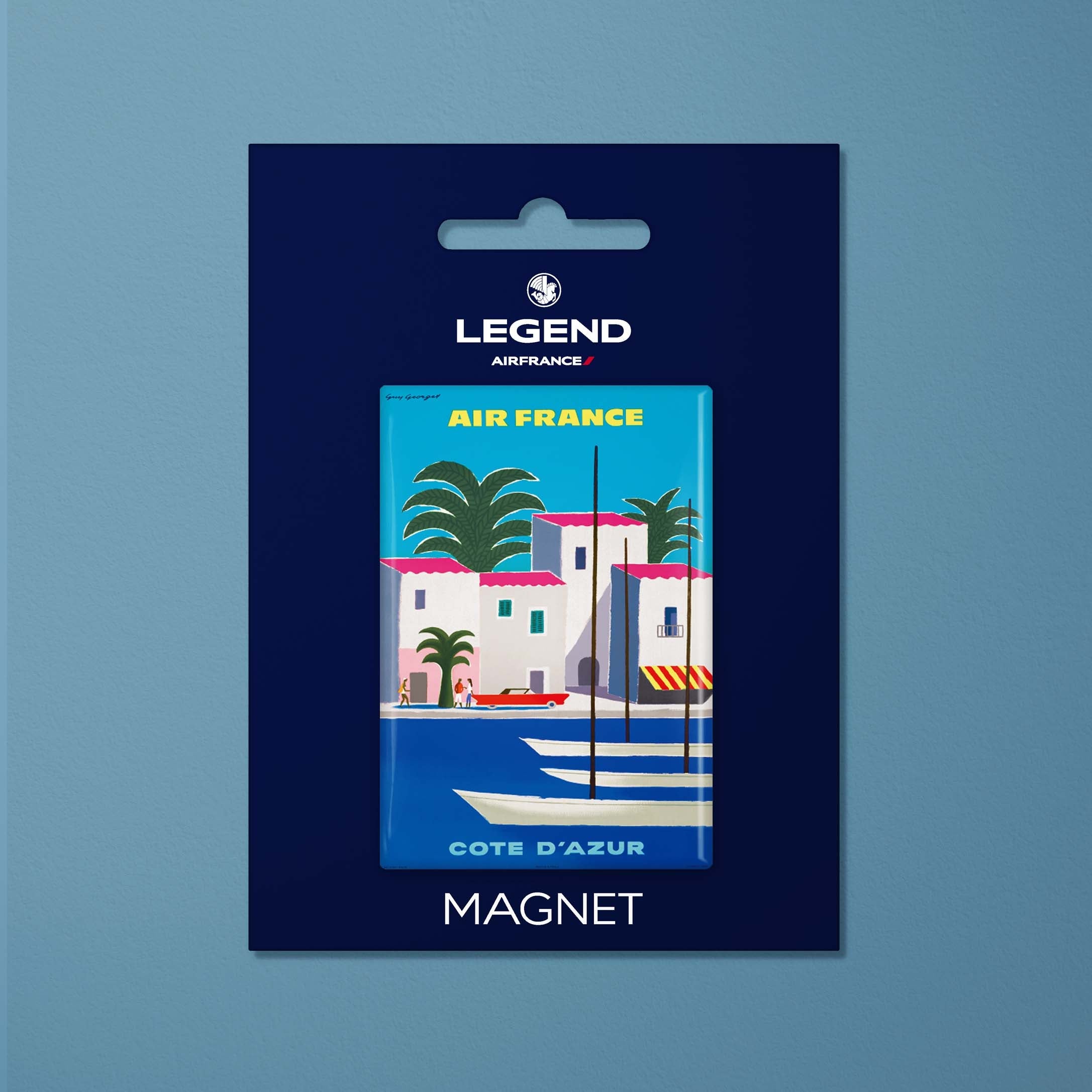 Magnet Air France Legend Côte d'Azur, port