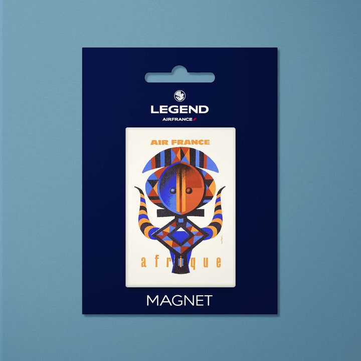 Air France Legend Africa magnet, mask