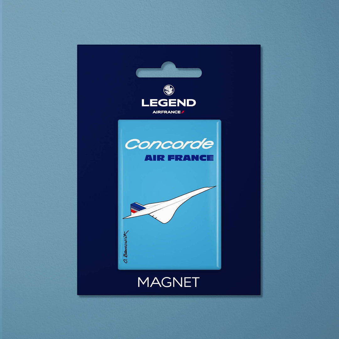 Magnet Air France Legend Concorde timeline