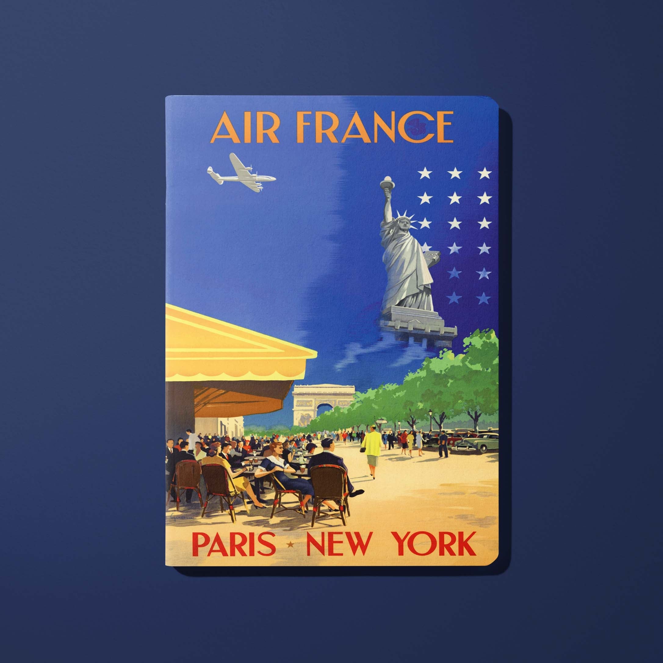 Carnet Air France Legend Paris - New York, Champs Elysées