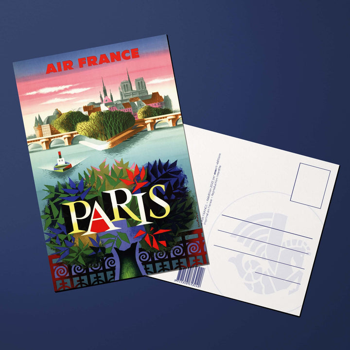 Carte postale Air France Legend Paris, île Saint-Louis