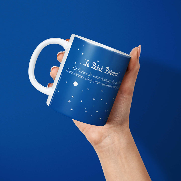 Mug The Little Prince Collection Blue White Prince Airplane