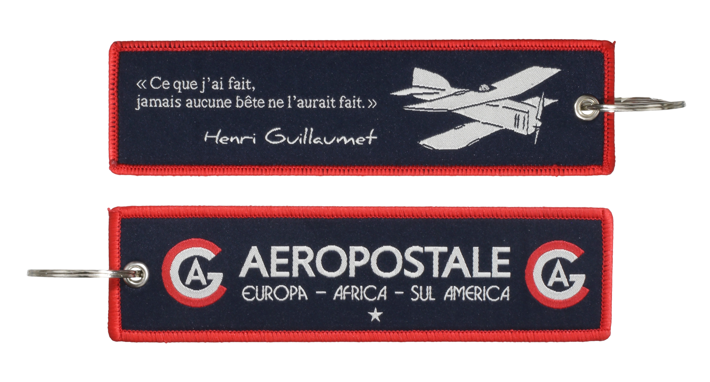 Porte-clés flamme Air France Legend Aéropostale Guillaumet, ce que j'ai fait...