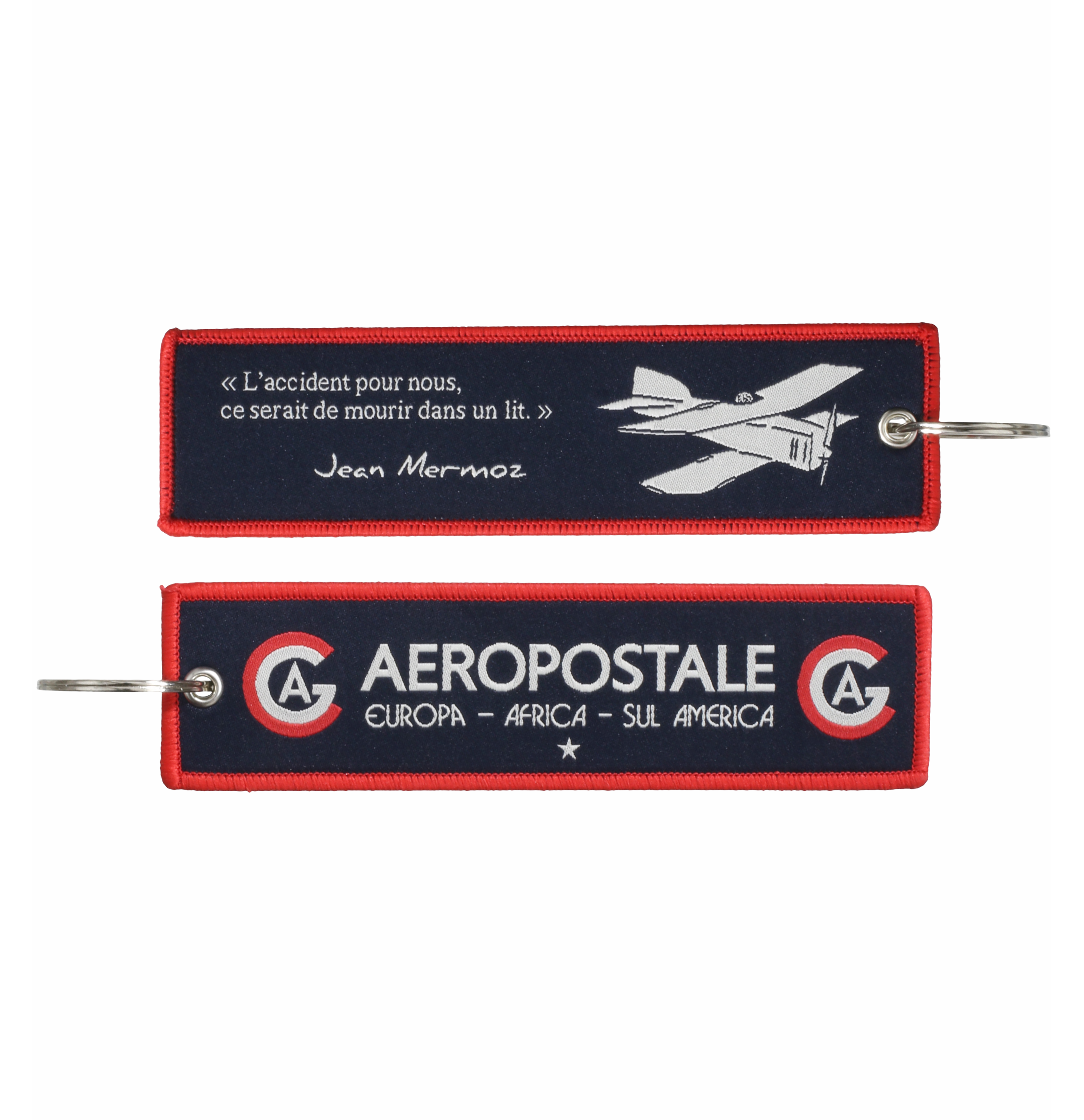 Air France Legend flame key ring Aéropostale Mermoz, the accident...